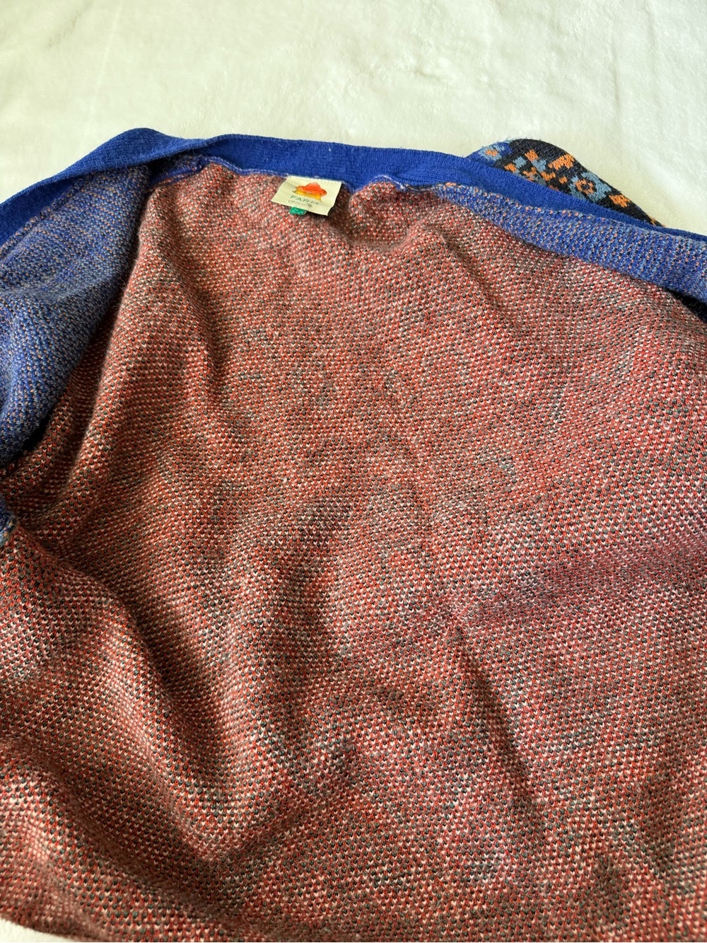 Farm Rio Toucans Scarf Print Cardigan Sweater Small - Picture 9 of 13